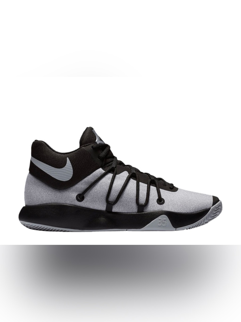 Nike KD Trey 5 V Black Wolf Grey Basketball Shoes Size 12.5 897638-010